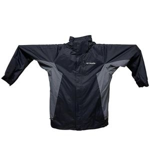 Columbia Jacket Mens Extra Large Black  Interchange Waterproof Hooded Coat